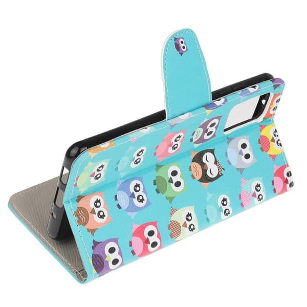 Wonderland Samsung Galaxy S20 Plus flip case - Flere Owls Multicolor