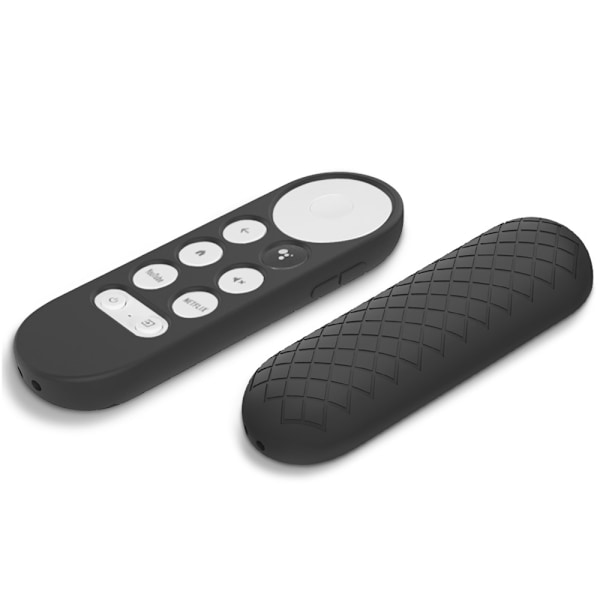 Google Chromecast 2020 TV silikonisuojus - Musta Black