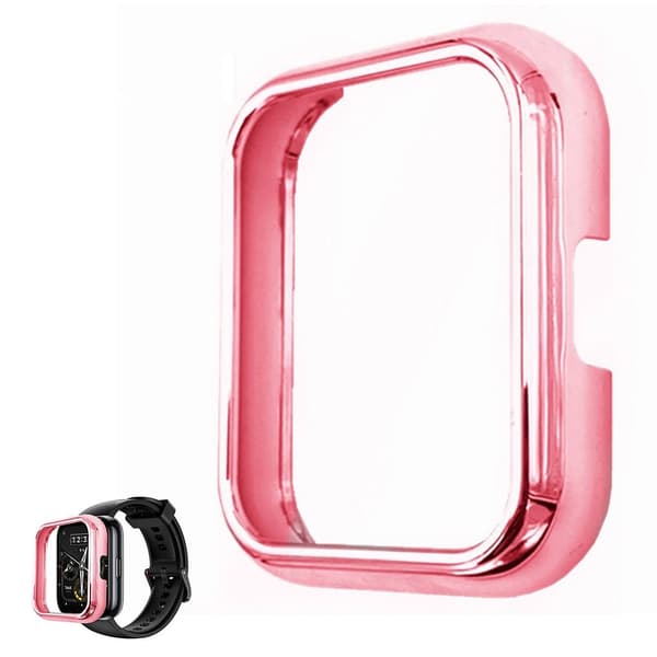 Realme Watch 2 Pro skinnende ramme - Lyserød Rose Pink
