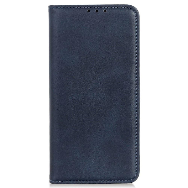 Lompakko-style Aitoa Nahkaa Läppäkotelo For OnePlus Nord CE 3 - Sininen Blue