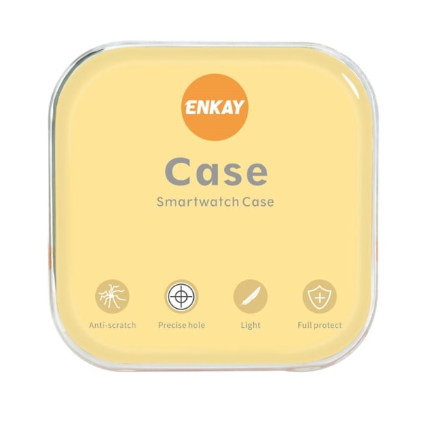 ENKAY Fitbit Charge 5 TPU-cover - Sort Transparent