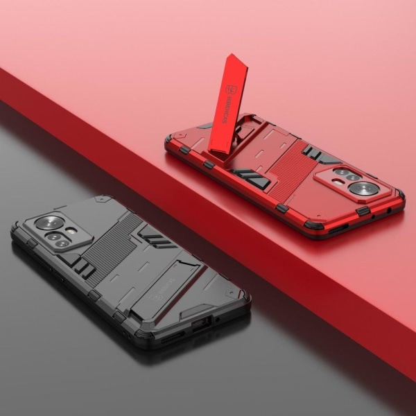 Stöttåligt Xiaomi 12 Pro hybridskal - Röd Röd