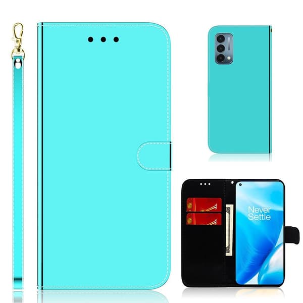 Mirror etui til OnePlus Nord N200 5G - Grøn Green