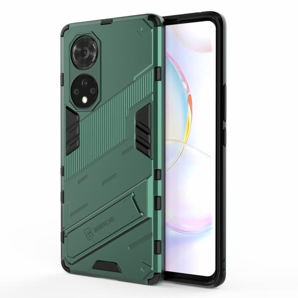 Stöttåligt Huawei Nova 9 Pro / Honor 50 Pro hybridskal - Grön Grön