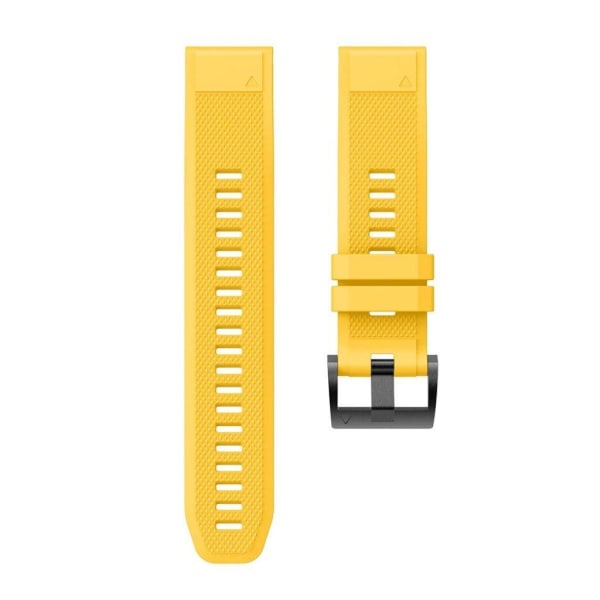 Garmin Fenix 5 durable silicone watch band - Yellow Gul