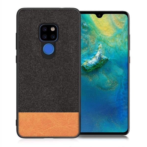 Berlin Huawei Mate 20 kuoret - Musta / Ruskea Black