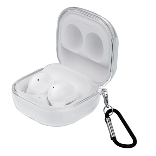 Samsung Galaxy Buds2 Pro / Buds2 / Pro-skydd med spänne - Transparent Transparent