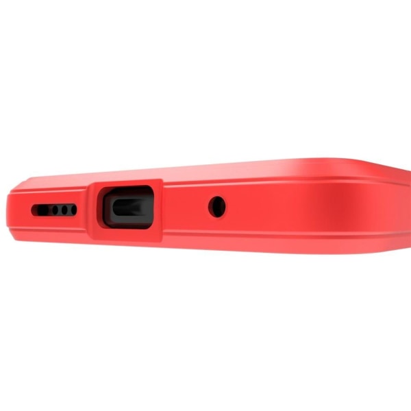 Blødt grebsformet cover til Xiaomi Poco M4 Pro - Rød Red