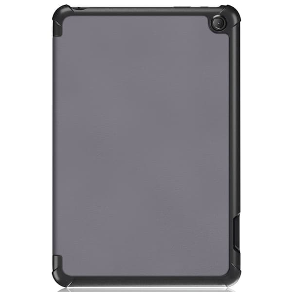 Tri-fold skinnstativveske for Amazon Fire 7 (2022) - Grå Silver grey