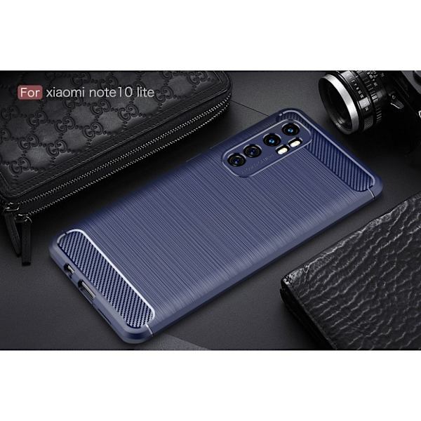 Carbon Flex kuoret Xiaomi Mi Note 10 Lite - Sininen Blue