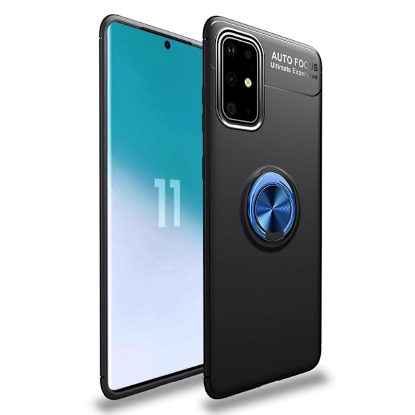 Ringo cover - Samsung Galaxy S20 Plus - Sort / Blå Black