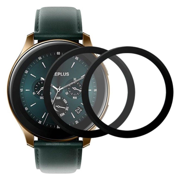 ENKAY OnePlus Watch PMMA näytönsuoja - 2 Pakkausta Transparent