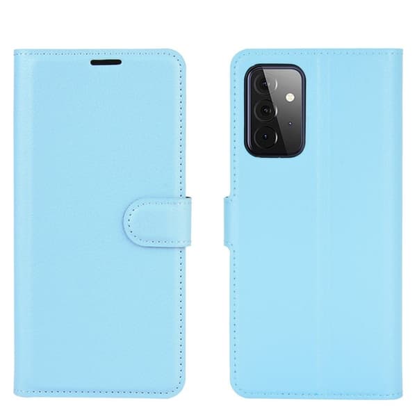 Classic Samsung Galaxy A72 5G flip kuoret - Sininen Blue