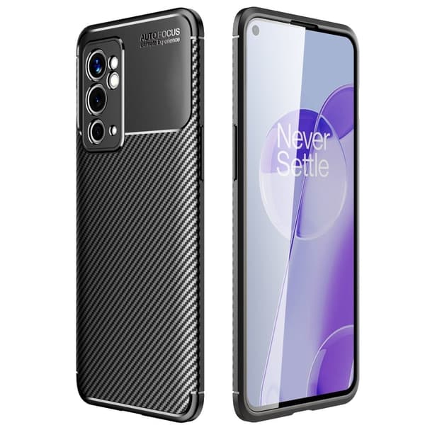 Carbon Shield OnePlus 9RT 5G skal - Svart Svart