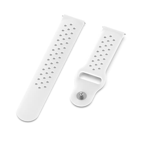 Amazfit GTR 47mm / Pace silikoninen kellonauha - Valkoinen White
