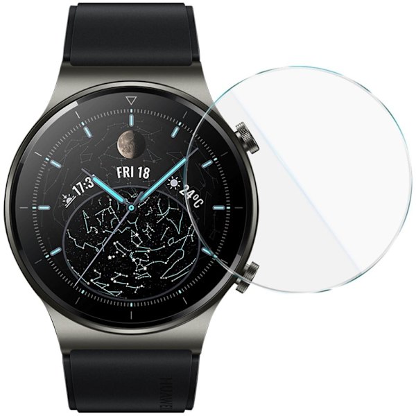 IMAK Huawei Watch GT 2 Pro Watch Screen Protector Tempered Glass with Application Tool Transparent