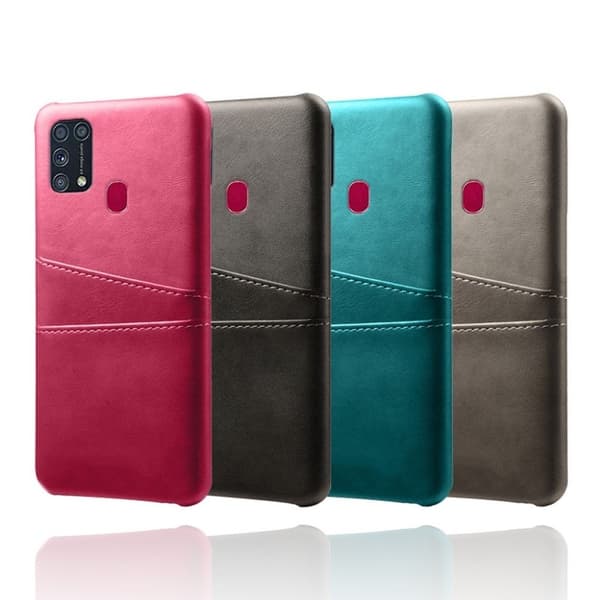 Dual Card etui - Samsung Galaxy M31 - Rose Pink