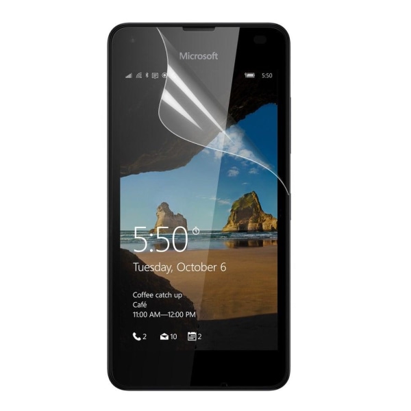 Displayskydd till Microsoft Lumia 550 Transparent