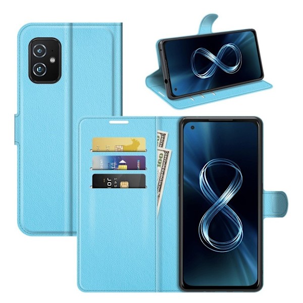 Classic Asus Zenfone 8 fodral - Blå Blå