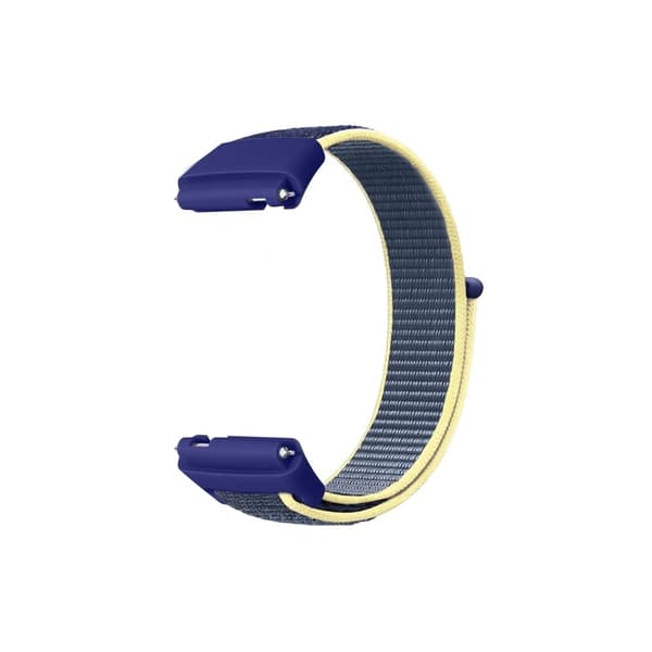 Xiaomi Redmi Watch 3 Lite / Watch 3 Active Nylon Watch Strap Loop Fastener Replacement Band - Havblå Blue