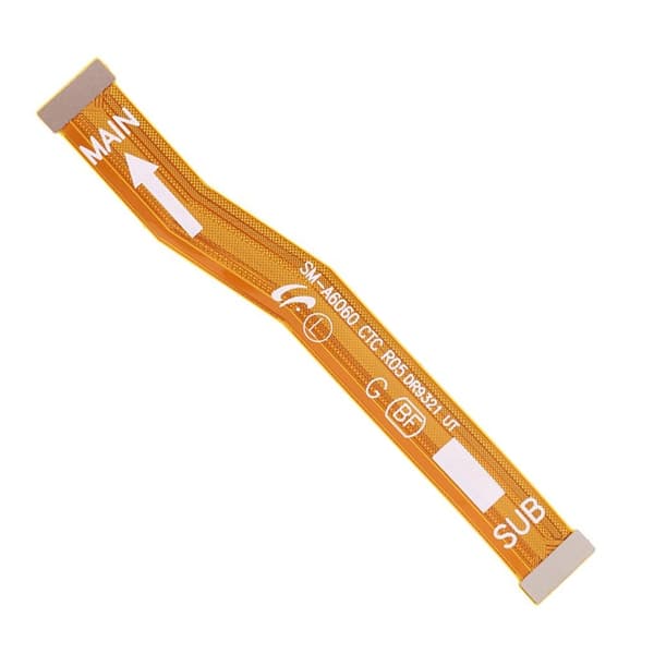 Samsung Galaxy A60 OEM hovedkorttilkobling flexkabel Orange