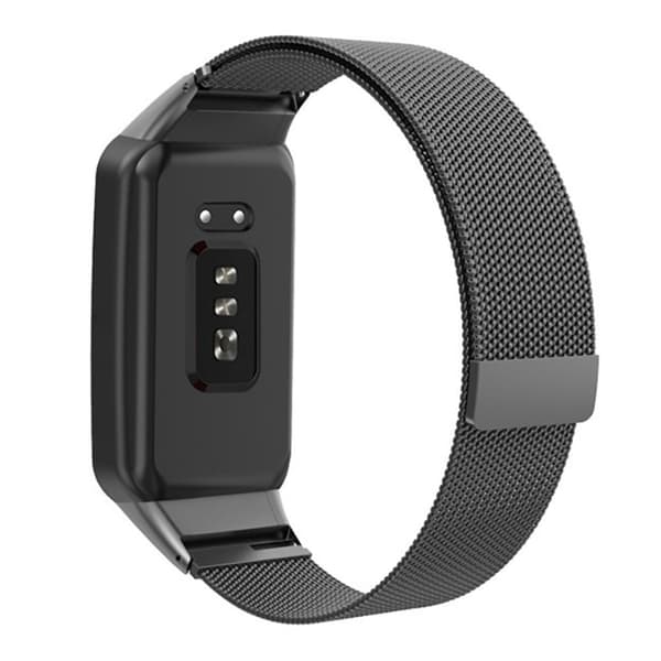 Oppo Watch Free milanesisk urrem - Sort Black