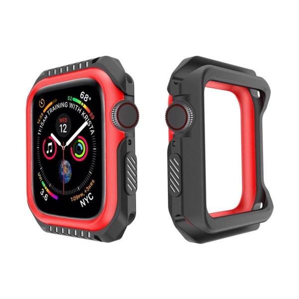 Apple Watch Series 4 44mm mjukt silikonplast skydds skal till kl multifärg
