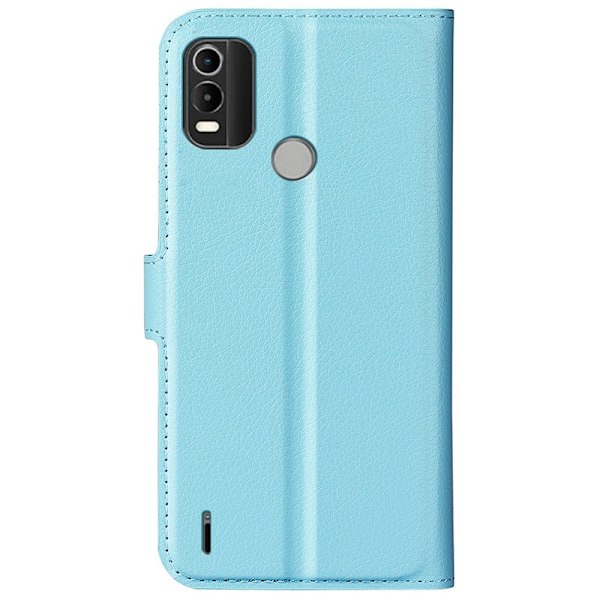 Klassisk Nokia G11 Plus Flip Etui - Blå Blue