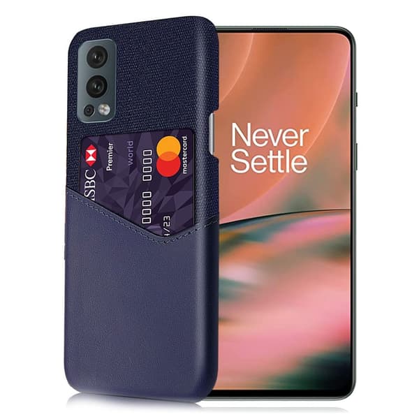 Bofink OnePlus Nord 2 5G Kort Cover - Blå Blue