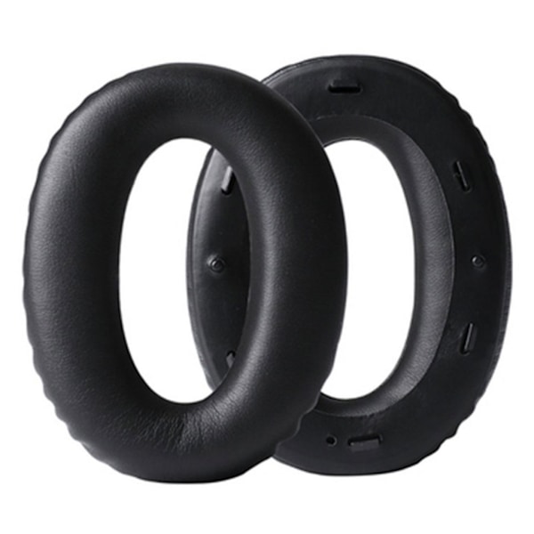 Sony WH-1000XM2 pude i læder - Sort Black