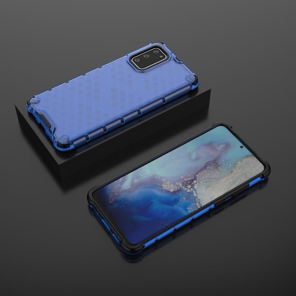 Bofink Honeycomb Samsung Galaxy S20 Plus cover - Blå Blue