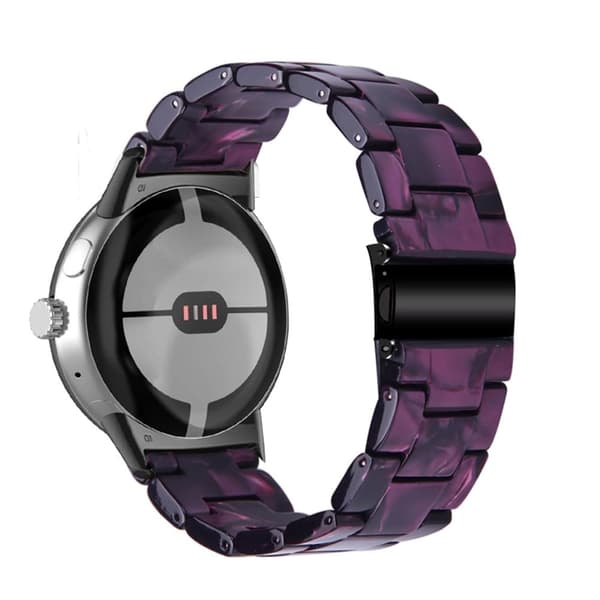 Google Pixel Watch hartsityylinen kellonhihna - Violetti Purple