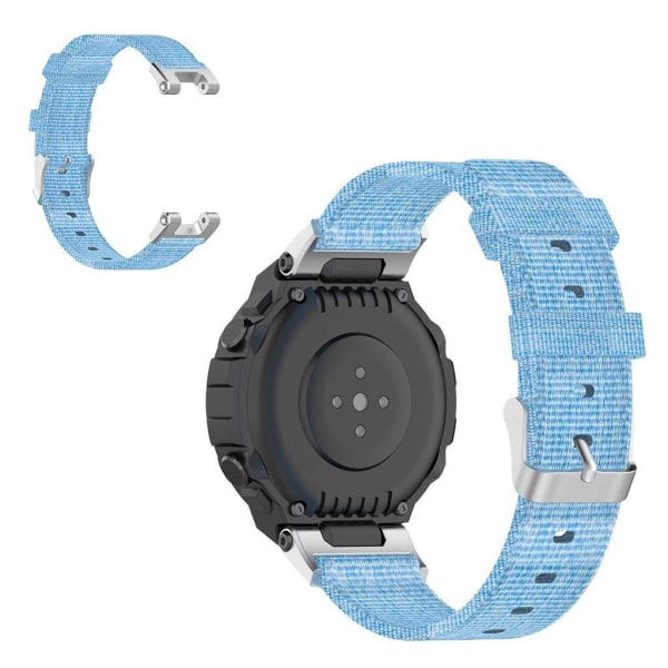 Amazfit T-Rex Pro / T-Rex nylon urrem - Babyblå Blue