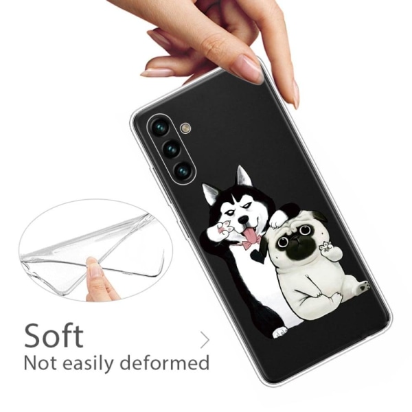 Deco Samsung Galaxy A13 5G Suojakotelo - Two Dogs Multicolor