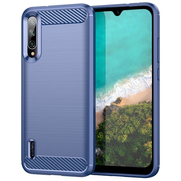 Carbon Flex Xiaomi Mi A3 / Xiaomi Mi CC9e skal - Blå Blå