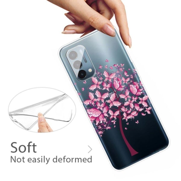 Deco OnePlus Nord N200 5G Suojakotelo - Pink Flowers Pink