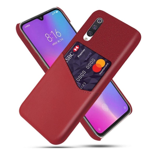 Bofink Xiaomi Mi A3 skal med korthållare - Röd Röd