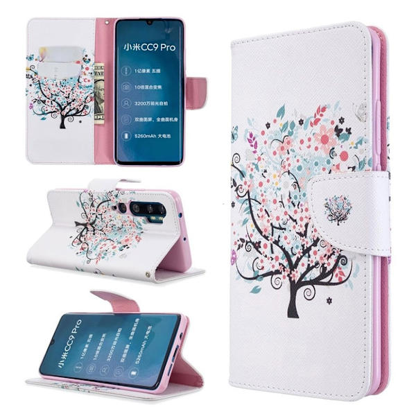Wonderland Xiaomi Mi CC9 Pro / Mi Note 10 / Mi Note 10 Pro etui – Blomstret Træ Multicolor
