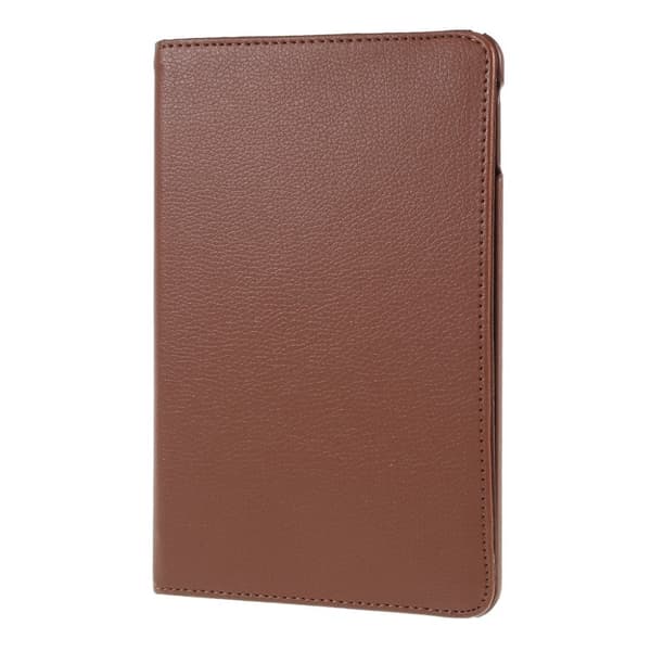 iPad Mini (2019) Litchi läderfodral - Brown Brun