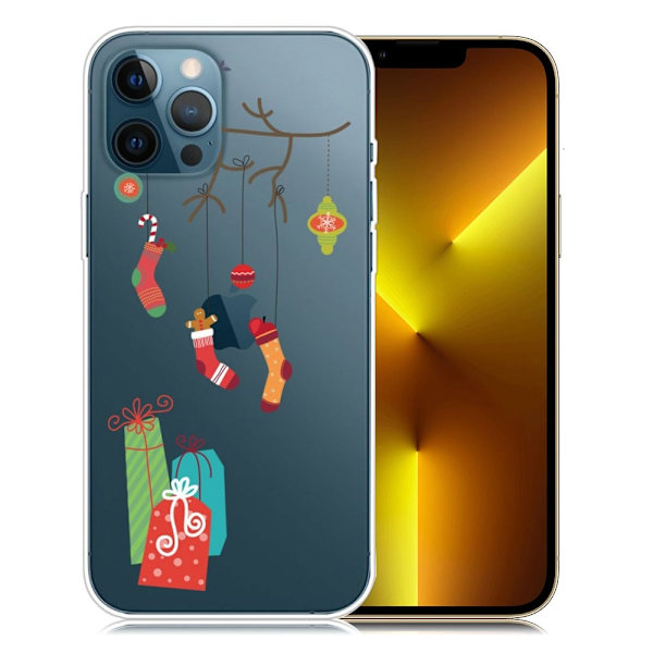 Juleveske til iPhone 13 Pro Max - Sokker Og Gaver Multicolor