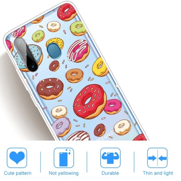Deco Samsung Galaxy A11 / M11 kuoret - Donitsit Multicolor