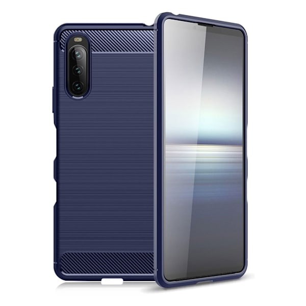 Carbon Flex Sony Xperia 10 III kotelot - Sininen Blue