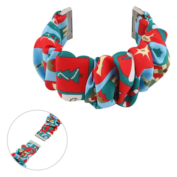 Hårbånd rem til Fitbit Versa 3 - juleting Multicolor