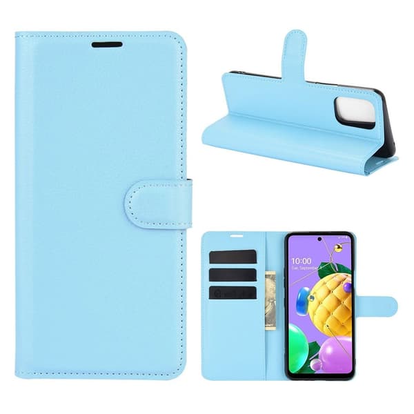 Classic LG K62 / K52 / Q52 Flippetui - Blå Blue