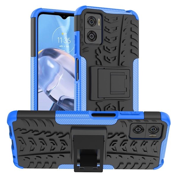 Offroad Suojakotelo Motorola Moto E22 / E22i - Sininen Blue