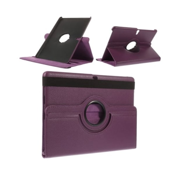 Von Born (Lila) Samsung Galaxy Tab S 10.5 Läder Roterande Stativ Fodral Lila