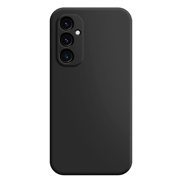 Viistetty pudotuksenesto kumipäällysteinen kansi Samsung Galaxy A34 5G - Musta Black