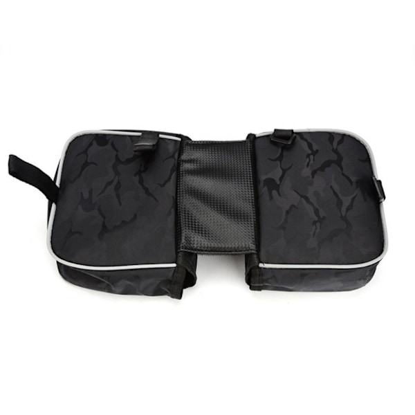 PROMEND MTB touch screen opbevaringstaske cykelstyr - Sort Camouflage Black