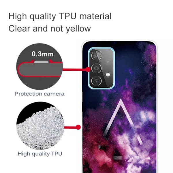 Deco Samsung Galaxy A23 cover - Flerfarvet Multicolor