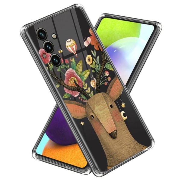 Deco Samsung Galaxy A34 5G skal - Hjort Brun